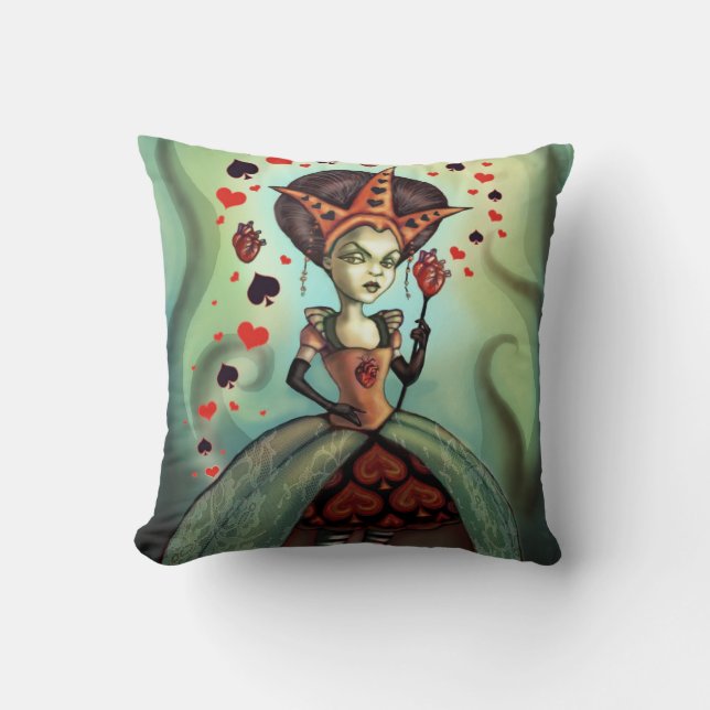 Queen of Hearts Cushion (Front)
