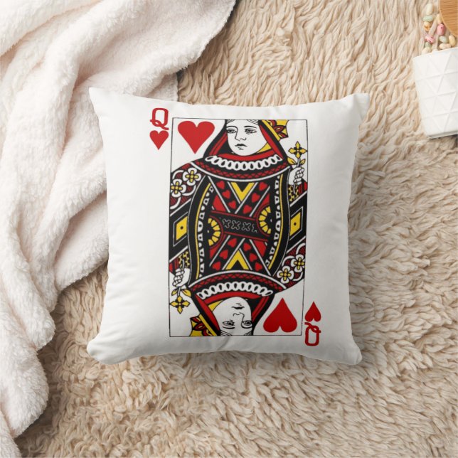 Queen of Hearts Cushion (Blanket)