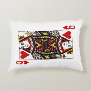 Queen of Hearts Decorative Cushion