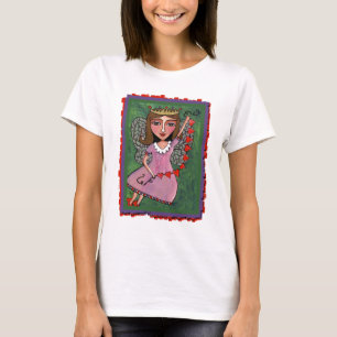 Queen of Hearts Fairy - ladies t-shirt