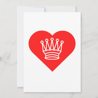 Queen of Hearts Greeting Card