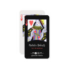 Queen of Hearts Hair Stylist Beauty Salon Black