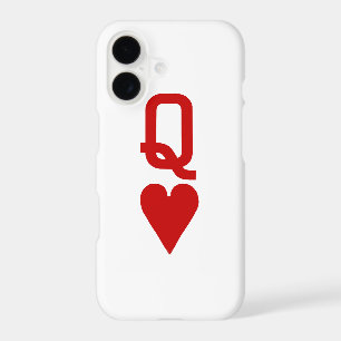 Queen of Hearts iPhone X/8/7/11 Barely There Case