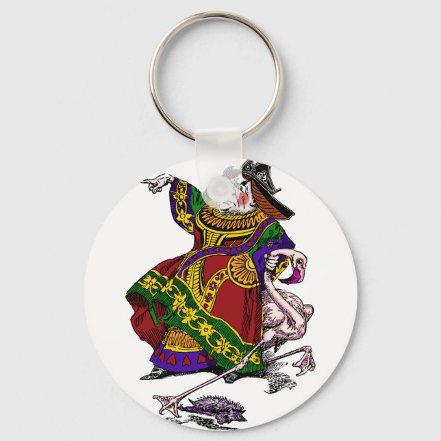 Queen of Hearts Key Ring (Front)