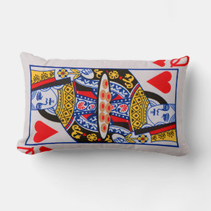 Queen of Hearts Lumbar Cushion