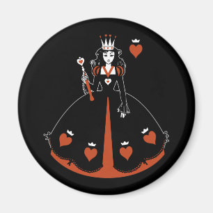 Queen of Hearts Magnet