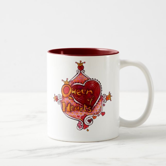 Queen of Hearts Mug (Right)