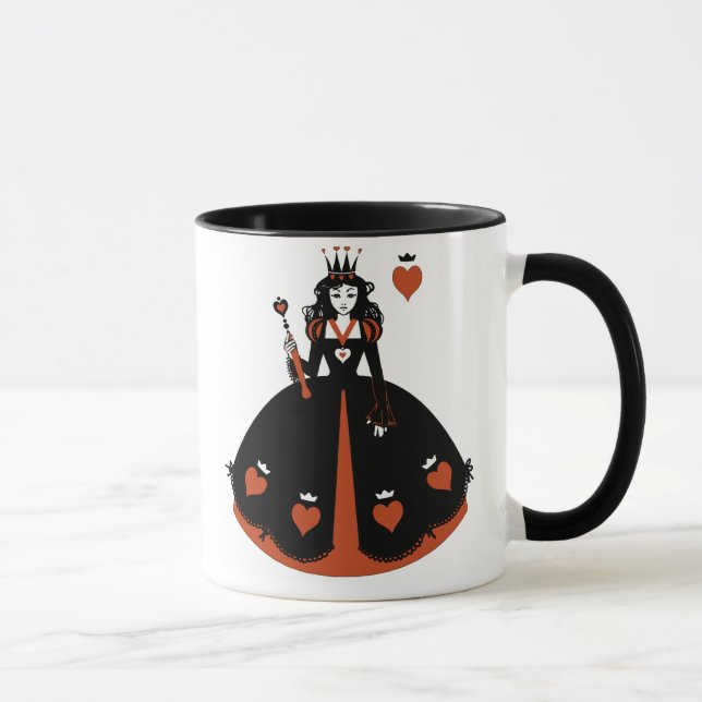 Queen of Hearts Mug (Right)