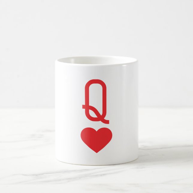 Queen of Hearts Mug (Center)