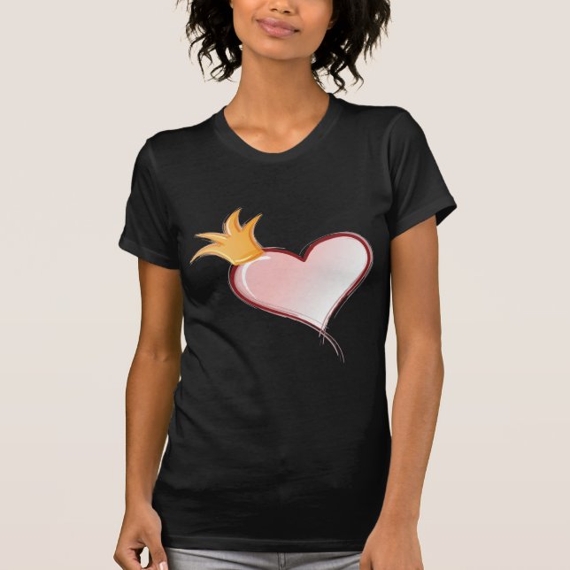 Queen of Hearts (no text) T-Shirt (Front)