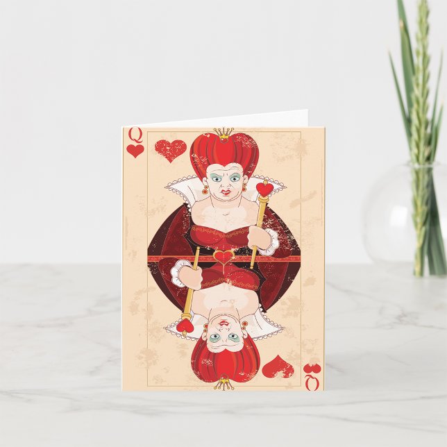 Queen Of Hearts Note Cards (Creator Uploaded)
