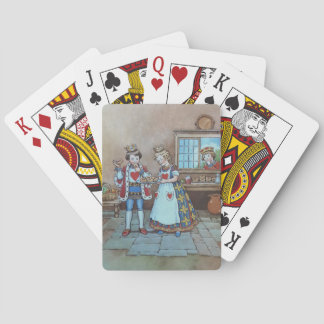 Queen of Hearts Nursery rhyme Illustration  Playing Cards