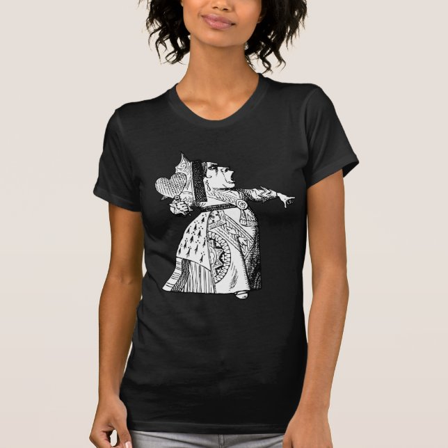 Queen of Hearts - Off with her head! T-Shirt (Front)
