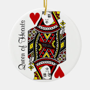 Queen of Hearts Ornament