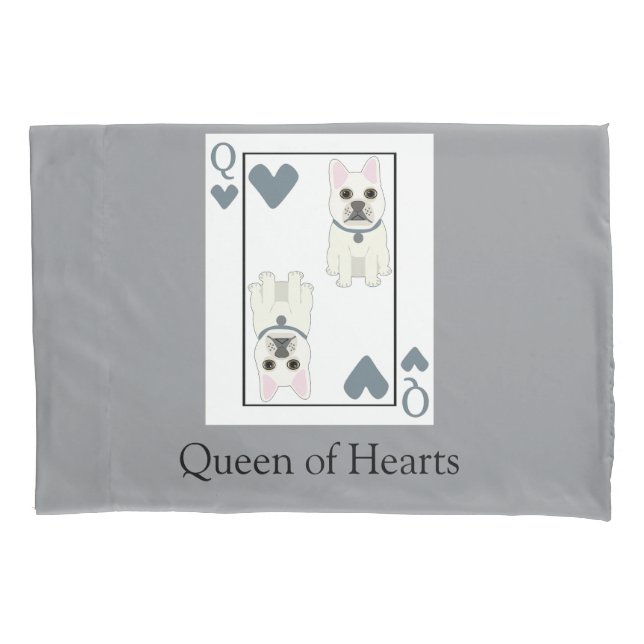 Queen of Hearts Pillowcase (Front)