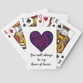 Queen of Hearts Playing Cards
