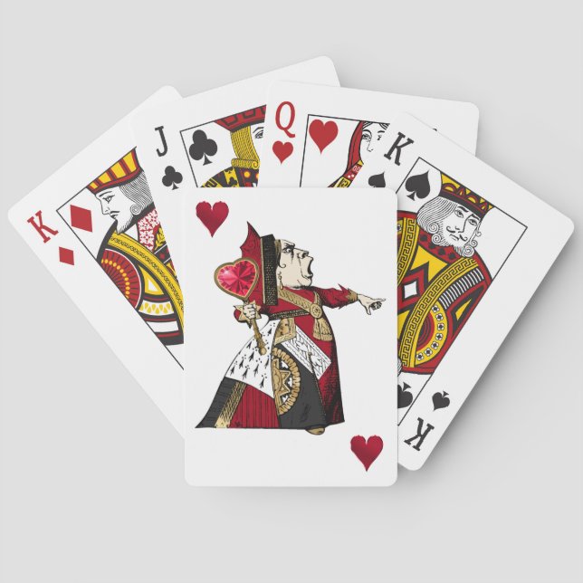 Queen of Hearts Playing Cards (Back)