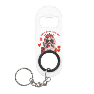 Queen of Hearts Pop Art Spiral Notebook