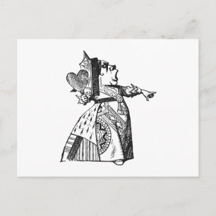 Queen of Hearts Postcard