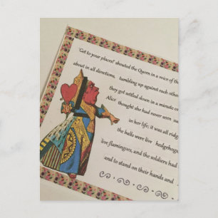Queen of Hearts Postcard