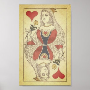 Queen of Hearts Poster