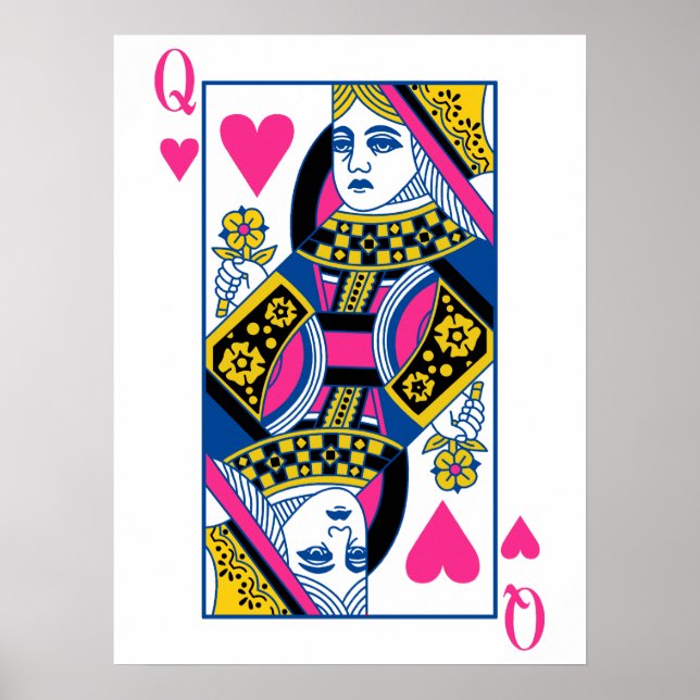 Queen of Hearts Poster (Front)