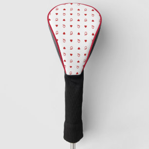Queen of Hearts Queen of the Course Valentine Golf Head Cover