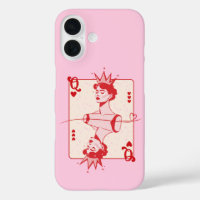 Queen of Hearts Red and Pink