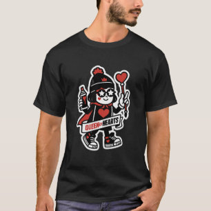 Queen of Hearts Street Mascot — Grind Crew Edition T-Shirt