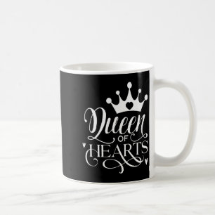 Queen Of Hearts Strong Woman Valentines Day  Coffee Mug