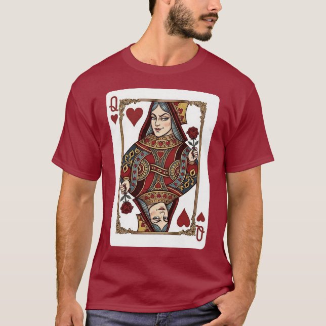 Queen of Hearts T-Shirt (Front)