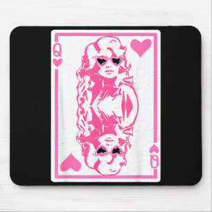 Queen Of Hearts Valentines Day  Mouse Pad