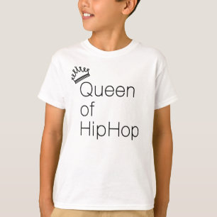 Queen of Hip Hop Black T-Shirt