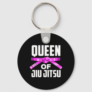 Queen Of Jiu Jitsu nk Belt Emwerment Key Ring