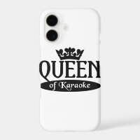Queen of Karaoke iPhone 4 Case-Mate, customise