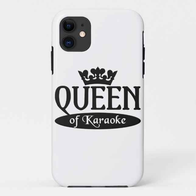 Queen of Karaoke iPhone 5 Case-Mate, customise Case-Mate iPhone Case (Back)