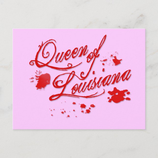 Queen of Louisiana Postcard (Front)