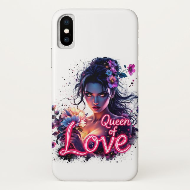Queen of Love Iphone case Designs (Back)