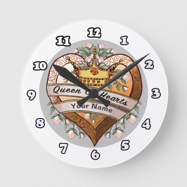 Queen of My Heart clocks (Front)