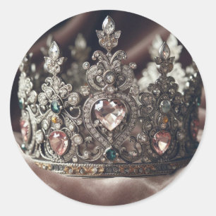 Queen of my Heart - Fit for a Queen - Queen Esther Classic Round Sticker