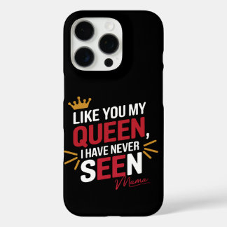 "Queen of My Heart – Mama's Love" 👑❤️ iPhone 16 Pro Case