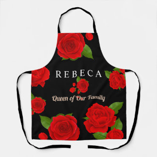 Queen of Our Family Apron