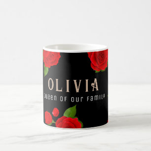 Queen of Our Family Coffee Mug for Mom