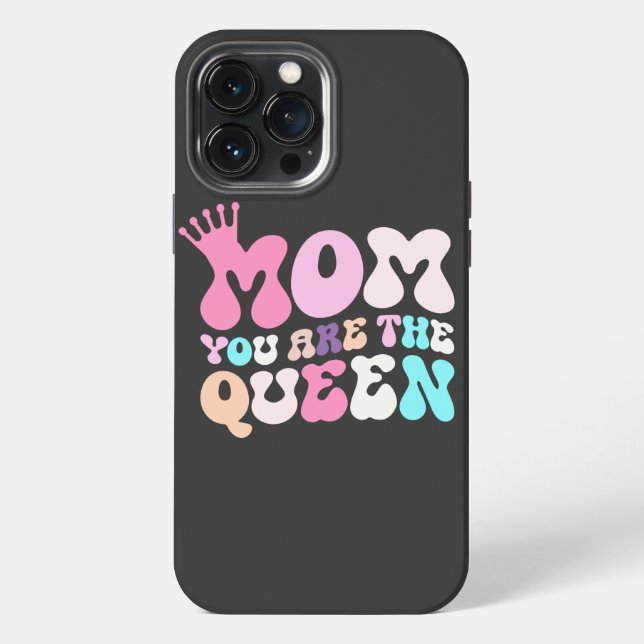 Queen of Our Hearts, Motherhood Gift, Mother's day iPhone Case (Back)