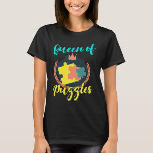 Queen of Puzzles  puzzle T-Shirt