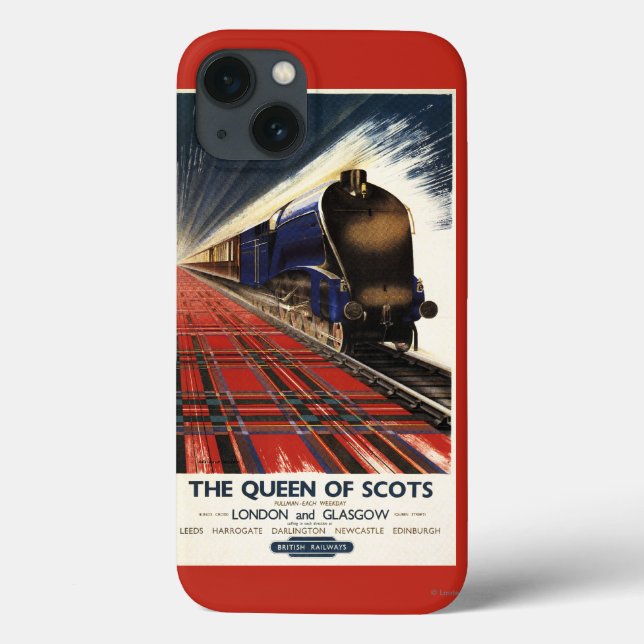 Queen of Scots Pullman Train Case-Mate iPhone Case (Back)