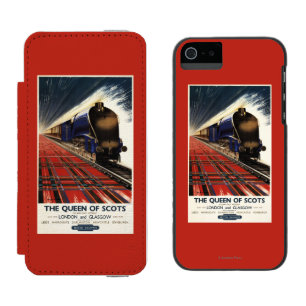 Queen of Scots Pullman Train Incipio Watson™ iPhone 5 Wallet Case