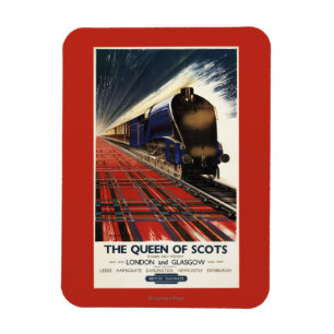 Queen of Scots Pullman Train Magnet
