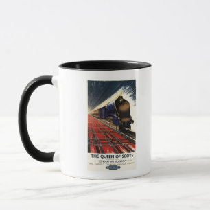 Queen of Scots Pullman Train Mug