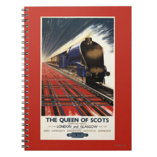 Queen of Scots Pullman Train Notebook